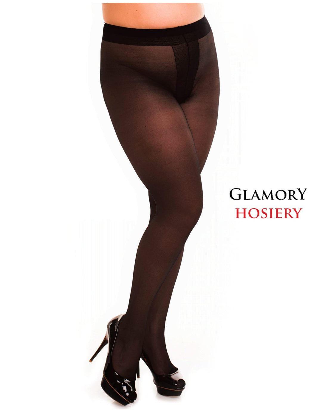 Glamory Ouvert Crutchless 20 Tight 50129 Black (Deleted)