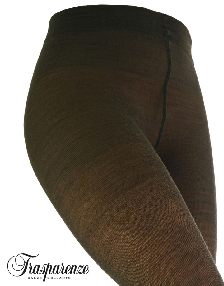 Trasparenze Alison Wool 100 Denier Tights Militare Melange