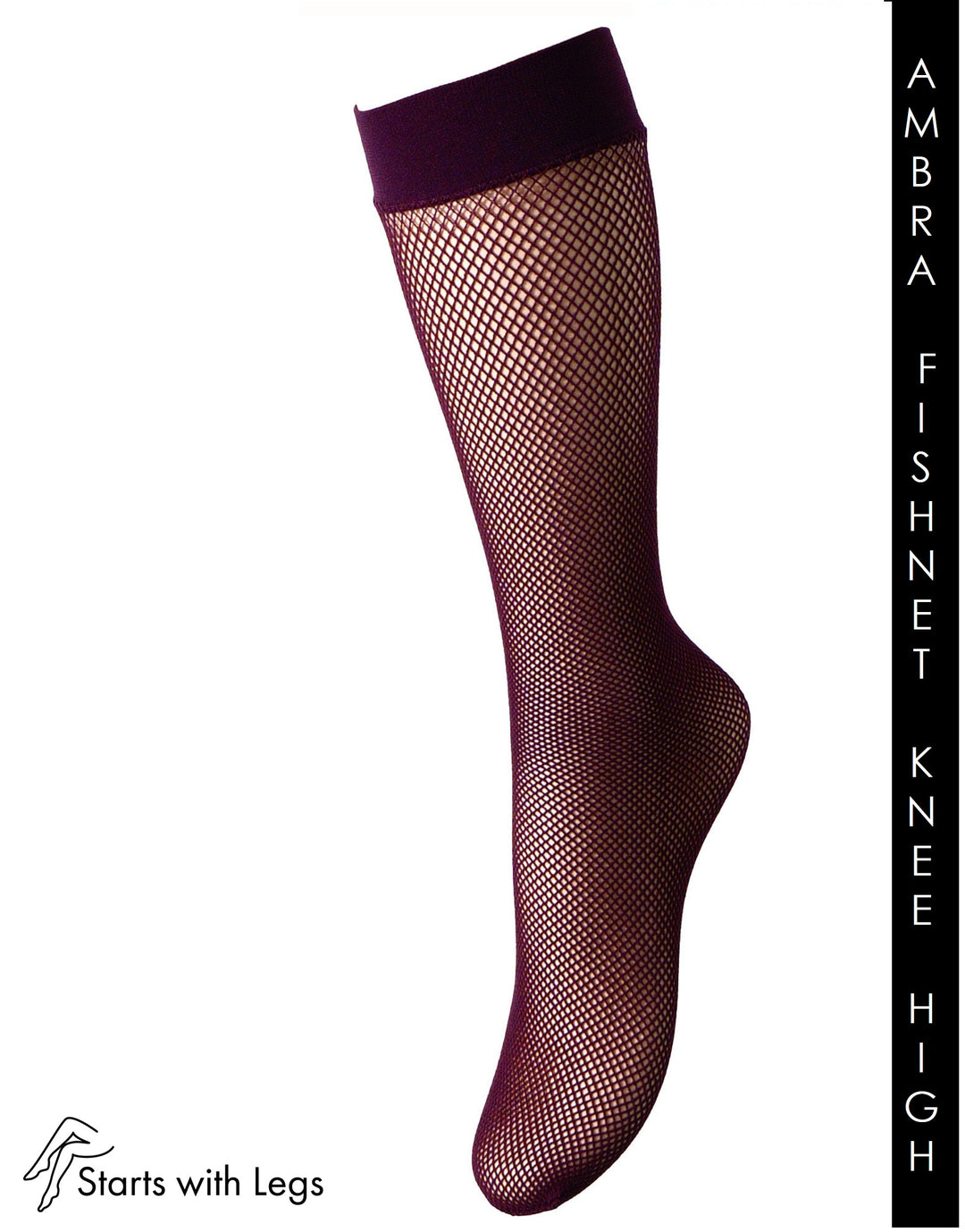 Trasparenze Ambra Micronet Knee Highs Amarillo