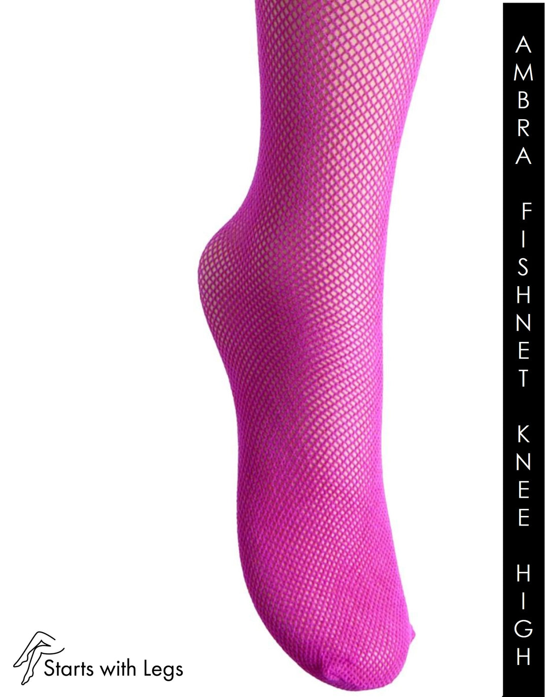 Trasparenze Ambra Micronet Knee Highs Orchidea