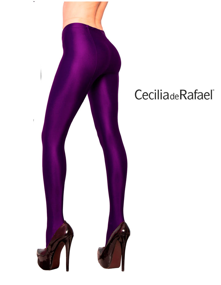 CDR Sale 150 Denier Uppsala Wet Look Tights 28150 Amatista