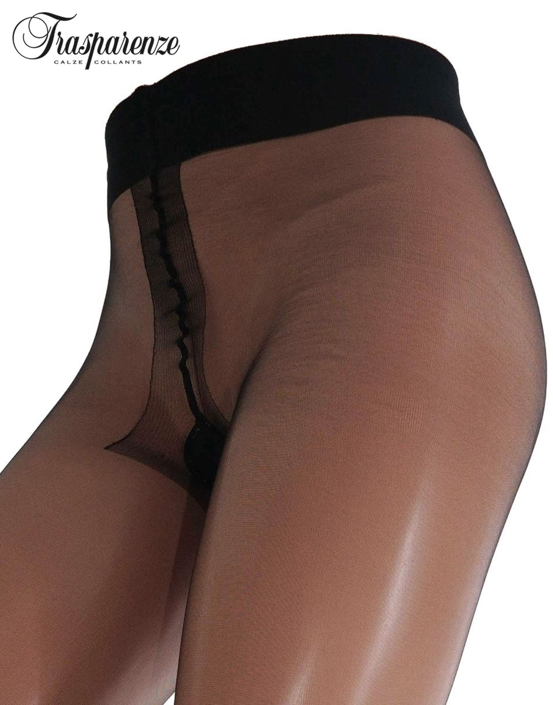 Trasparenze Capri 8 Denier Tights Nero