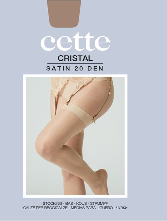 Cette Cristal 20 Denier Stockings Natural