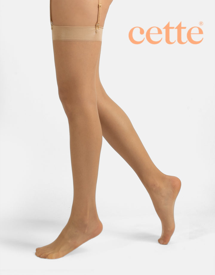 Cette Cristal 20 Denier Stockings Natural