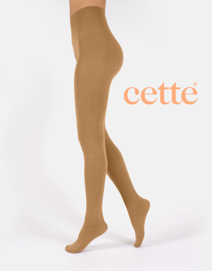 Cette Lima Cashmere Wool 150 Denier Tight Wood Smoke