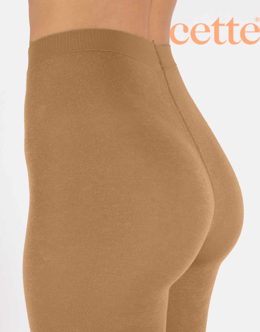 Cette Lima Cashmere Wool 150 Denier Tight Wood Smoke