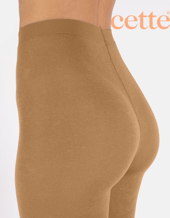 Cette Lima Cashmere Wool 150 Denier Tight Wood Smoke