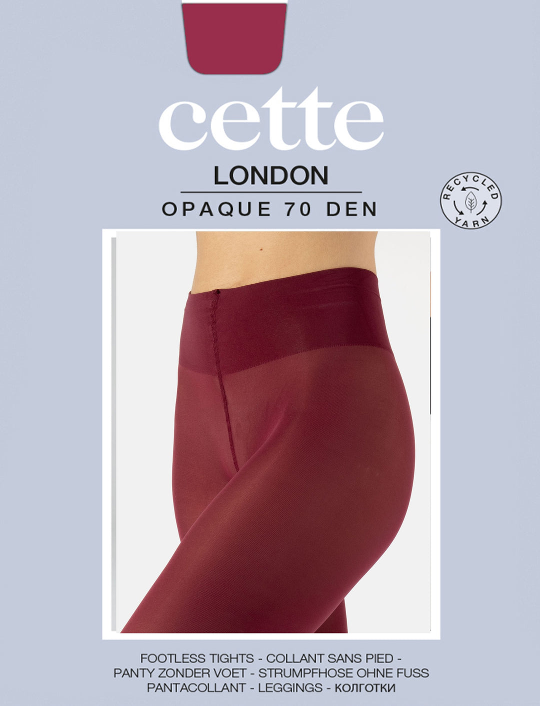 Cette ECO 70 Denier London Leggings Chilli Pepper SALE