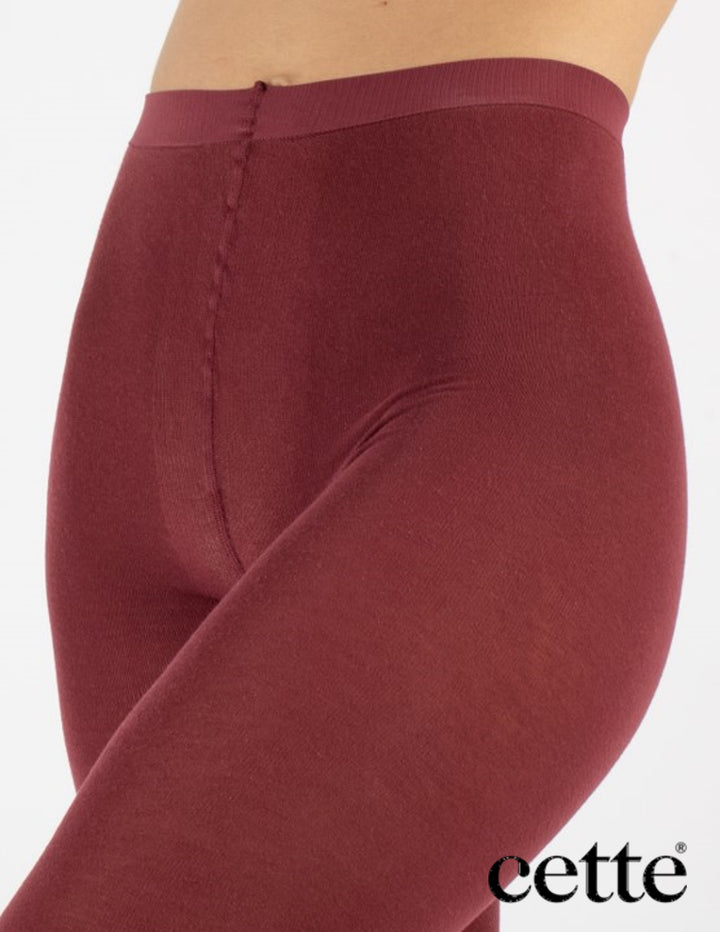 Cette Lima Cashmere Wool 150 Denier Tight Cardinal