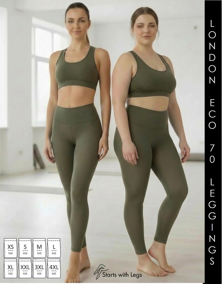 Cette ECO 70 Denier London Leggings Sage Green SALE