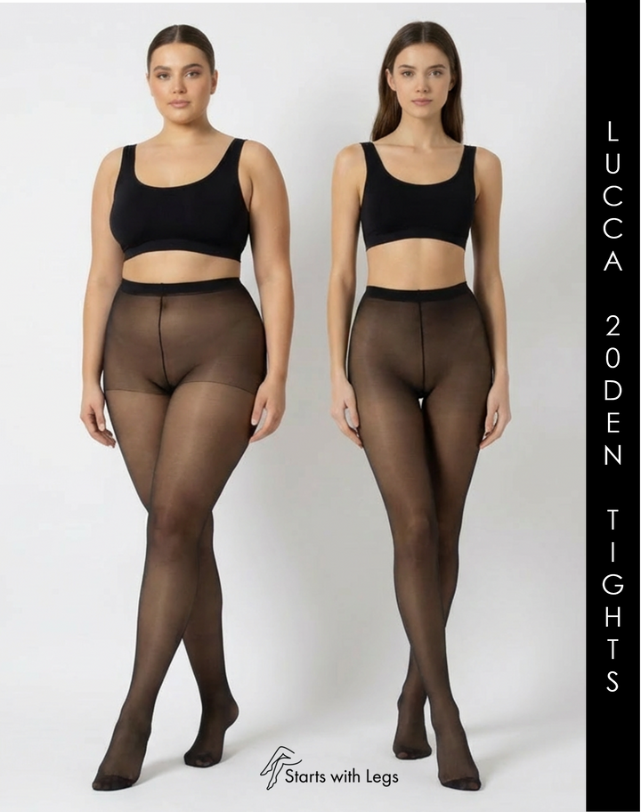 Cette Lucca Matt 20 Denier Tight Black 720-12