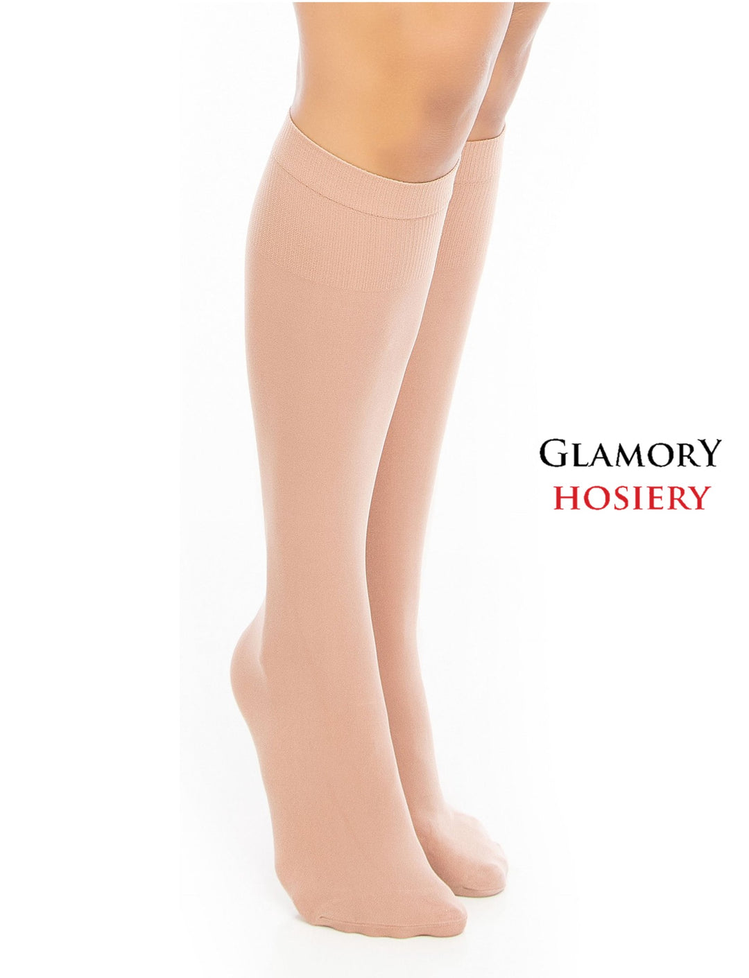 Glamory Fit 50 Microfibre Knee High (Extra Wide) 50145 Make Up