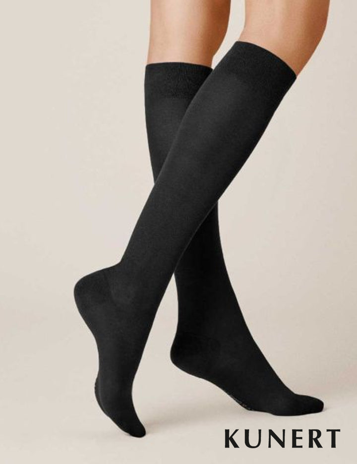 Calcetines Altos De Compresión Para Hombres Kunert Fly & Care | Soporte Clase 3, Ideales Para Viajes Y Estar Mucho Tiempo De Pie
