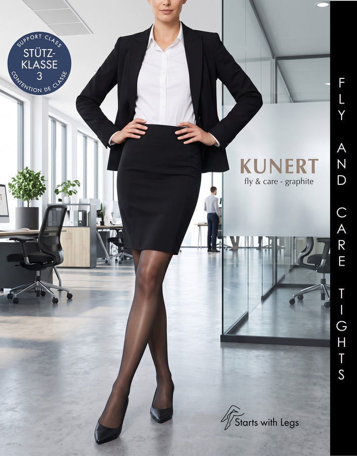 Kunert Fly &amp; Care 40 Compression Tights Graphite 348800 Sale