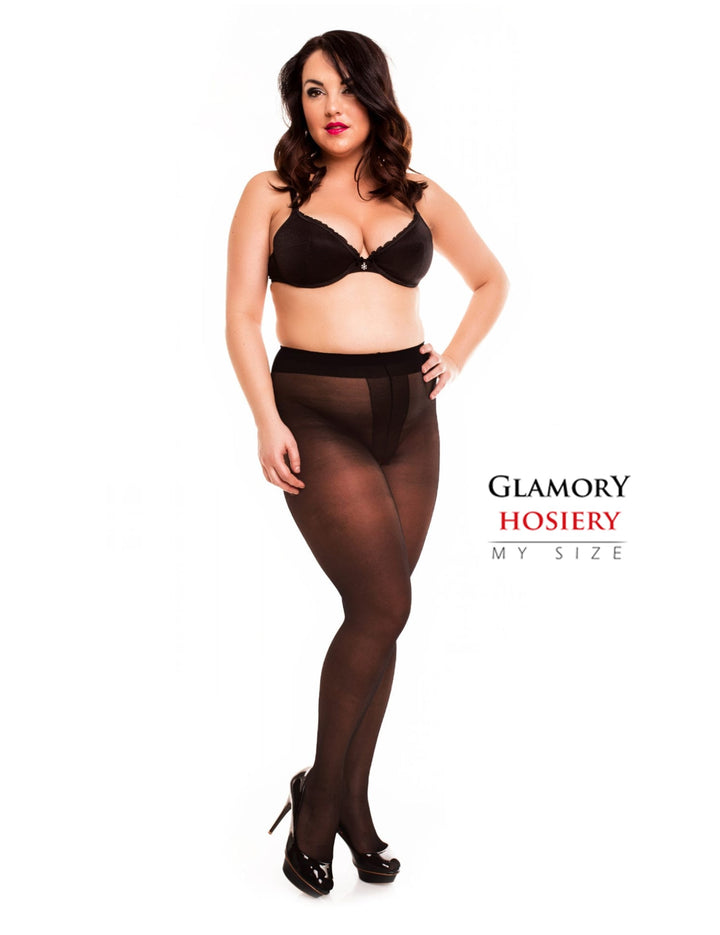Glamory Ouvert Crutchless 20 Tight 50129 Black (Deleted)