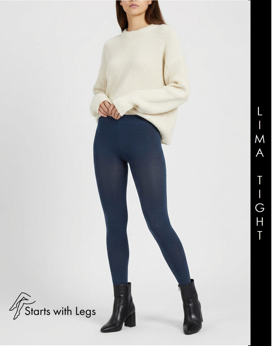 Cette Lima Cashmere Wool 150 Denier Tight Jeans