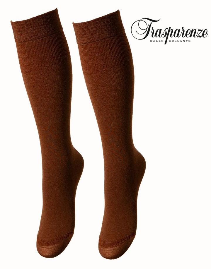 Trasparenze Jennifer Wool Knee High Socks Bruciato