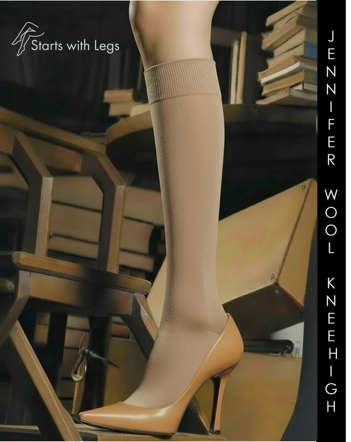 Trasparenze Jennifer Wool Knee High Socks Corda