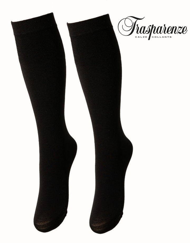 Trasparenze Jennifer Wool Knee High Socks Nero