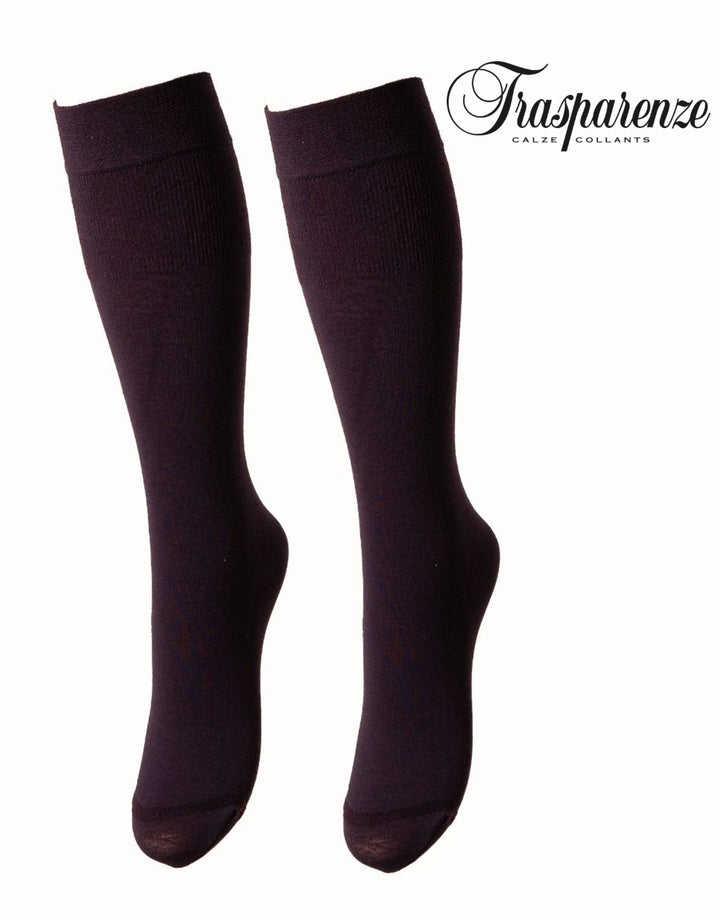 Trasparenze Jennifer Wool Knee High Socks Prugna