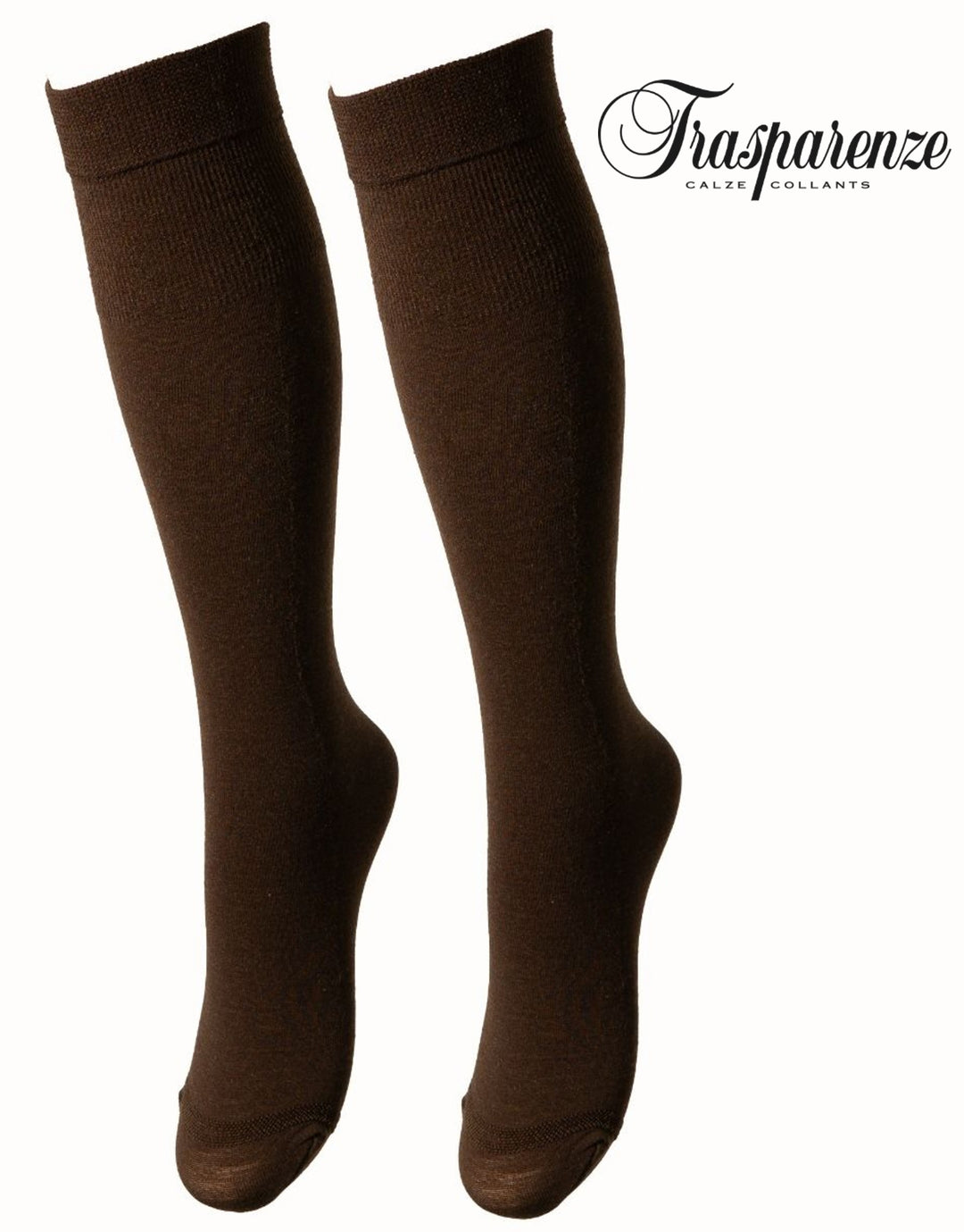 Trasparenze Jennifer Wool Knee High Socks Marrone