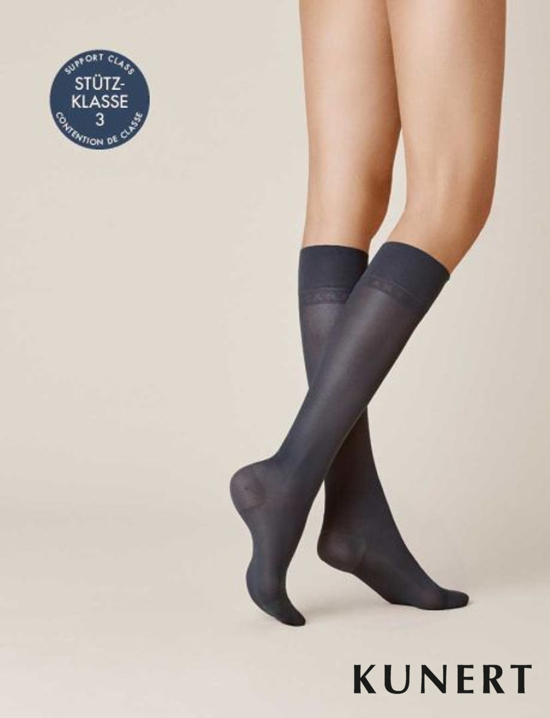 Kunert Fly &amp; Care 40 Supportive Knee High Black 198900 Sale
