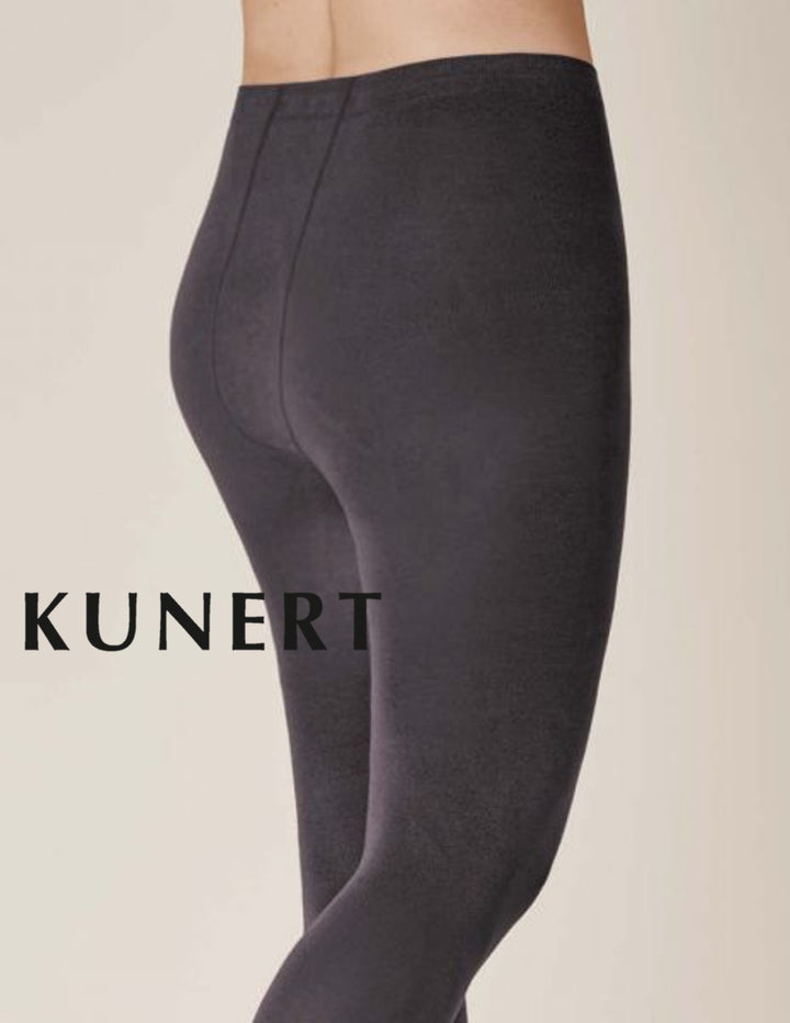 Kunert Plus Size Sensual Cotton Curvy Tights Anthracite 399500 Sale