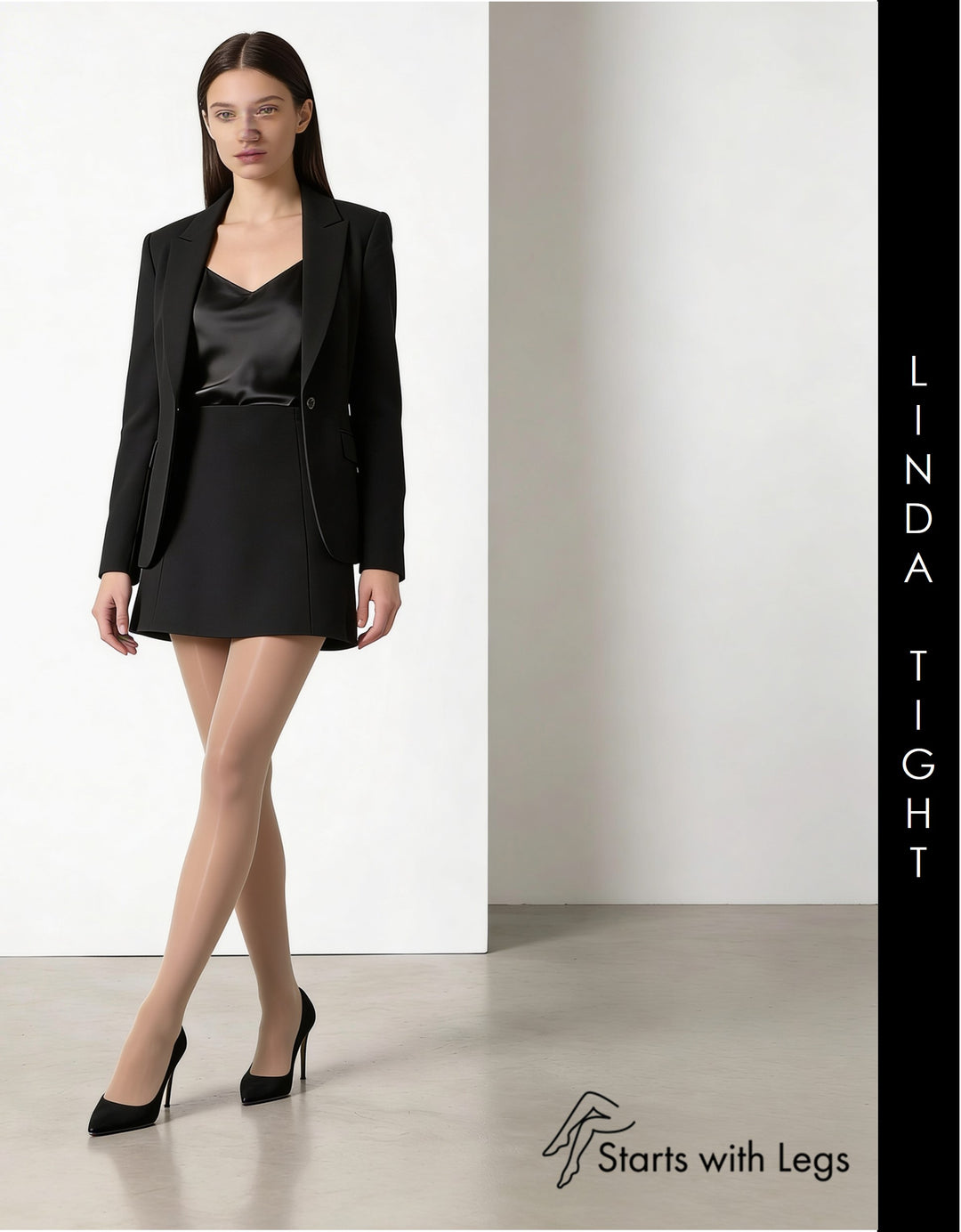 Trasparenze Linda  40 Denier Tights Naturale
