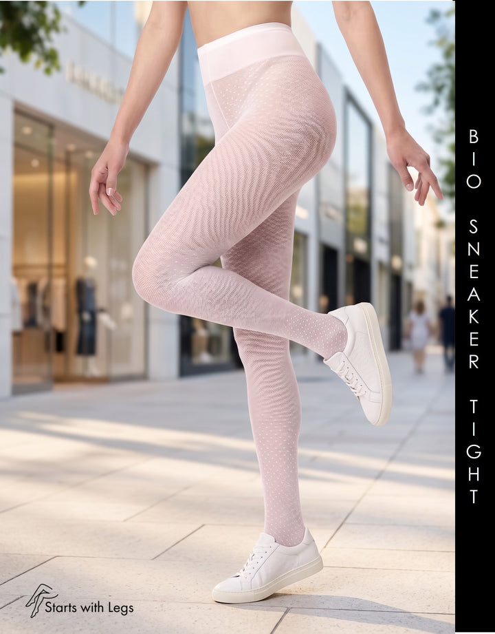 Oroblu Bio Sneaker Recycled Yarn Tights Milk VOBC67013 Sale