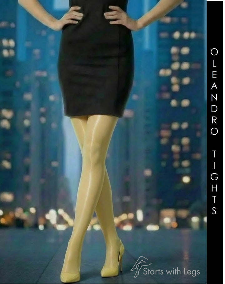 Trasparenze Oleandro 20 Denier Tights Citron