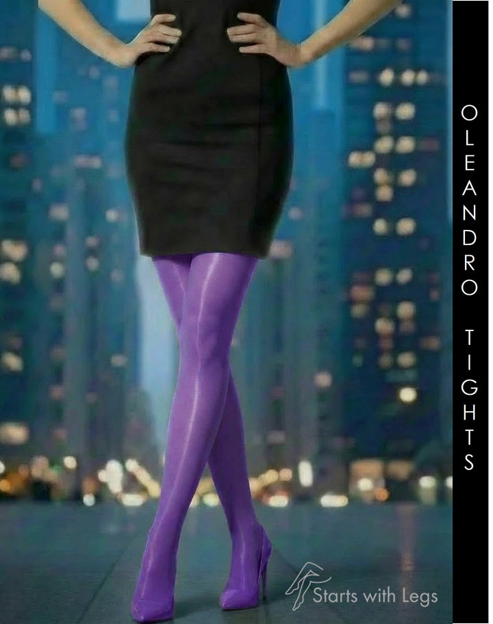 Trasparenze Oleandro 20 Denier Tights Indaco