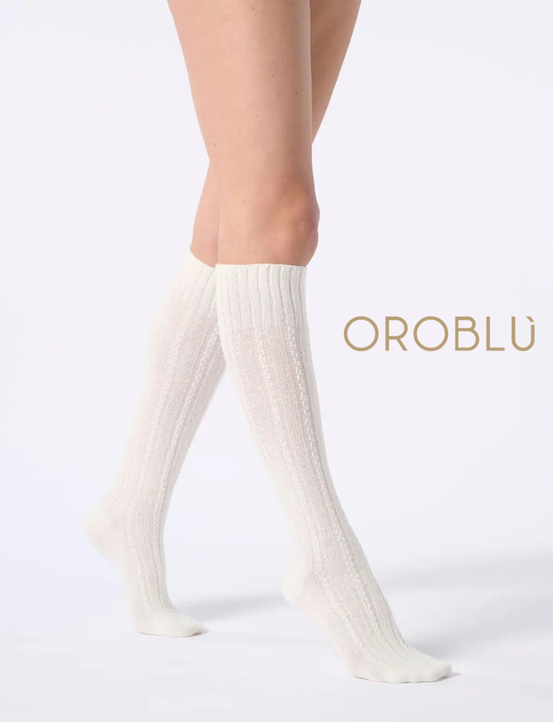 Oroblu Nancy Cashmere Wool Knee High VOBC01694 Wool