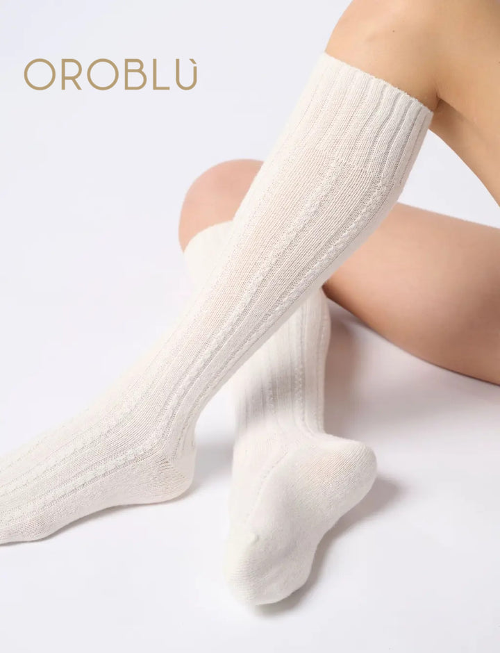Oroblu Nancy Cashmere Wool Knee High VOBC01694 Wool