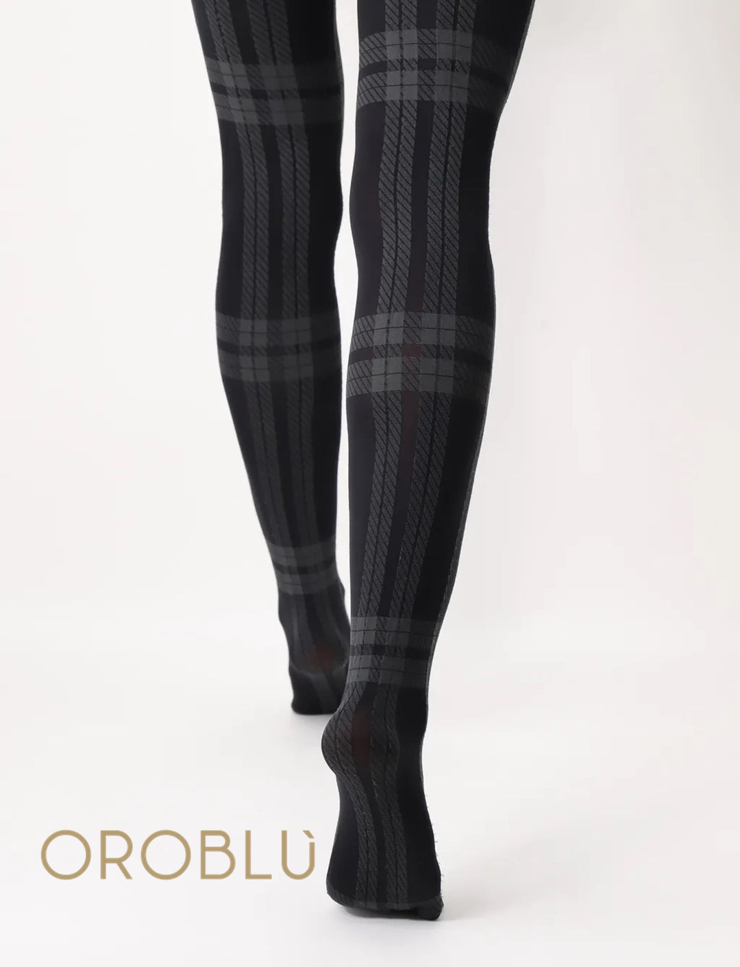 Oroblu All Colours Scottish Tight Black/Grey VOBC67908 Sale