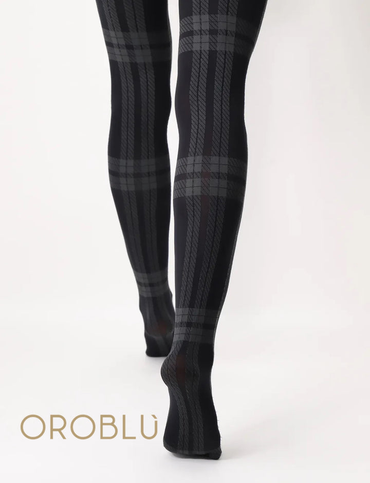 Oroblu All Colours Scottish Tight Black/Grey VOBC67908 Sale
