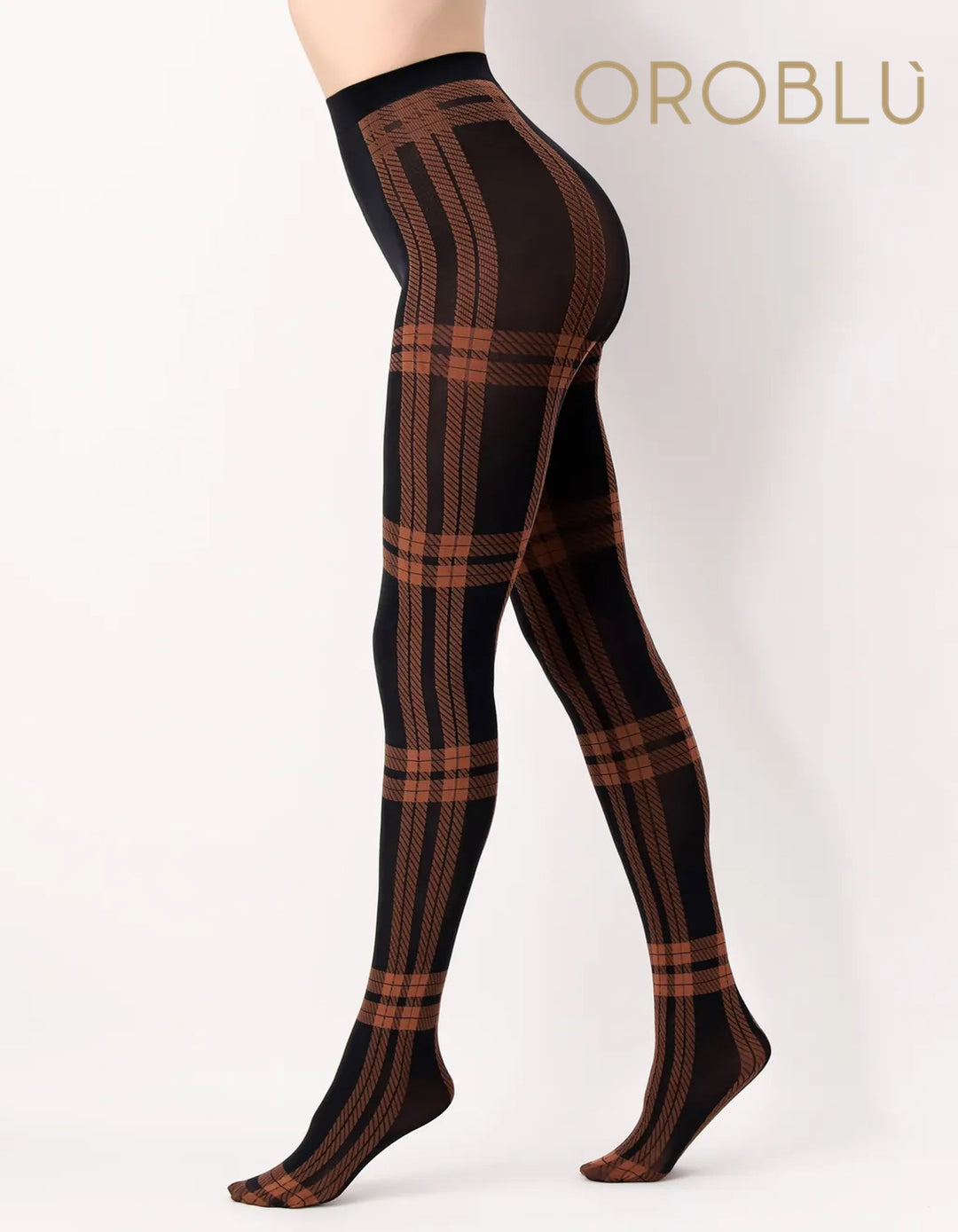 Oroblu All Colours Scottish Tight Black/Sienna VOBC67908 Sale