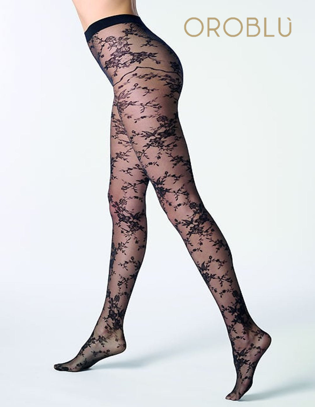 Oroblu Seductive Lace Tight VOBC68260 Black Sale