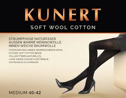 Kunert Soft Wool/Cotton Tights Anthrazite 399200 Sale