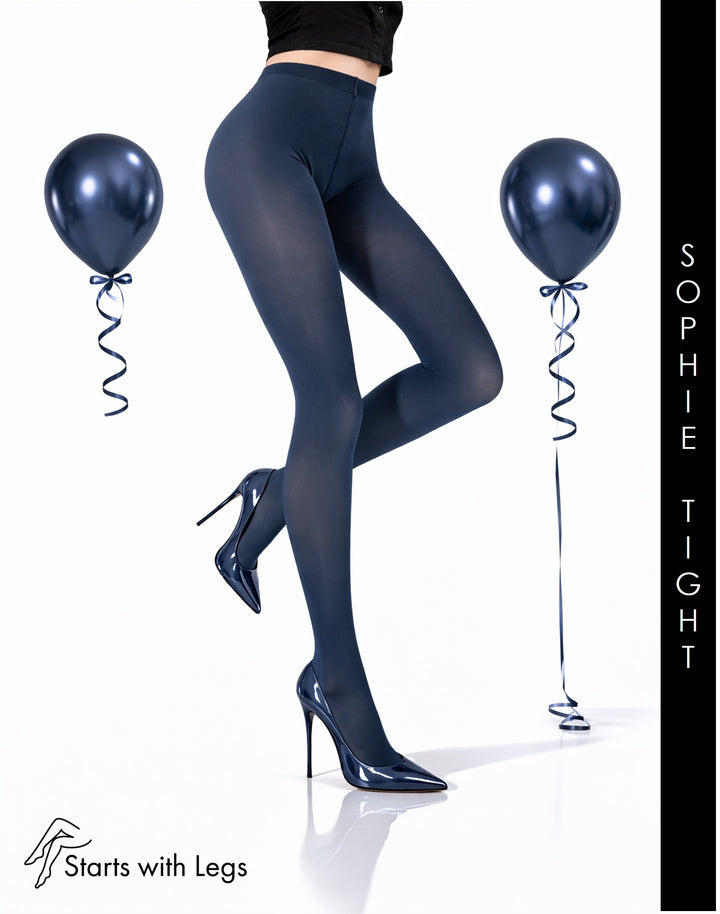 Trasparenze Sophie Microfibre 70 Denier Tights Zaffiro