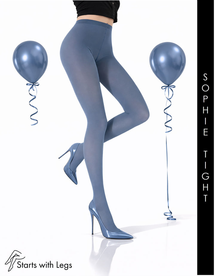 Trasparenze Sophie Microfibre 70 Denier Tights Denim