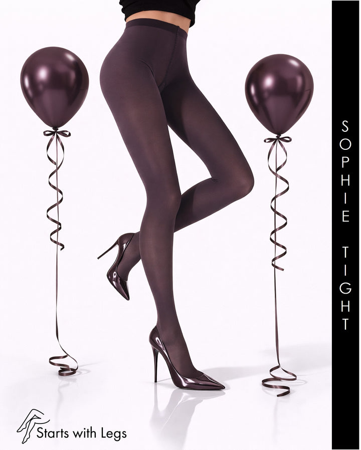 Trasparenze Sophie Microfibre 70 Denier Tights Melanzana