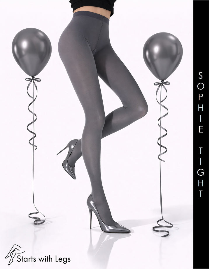 Trasparenze Sophie Microfibre 70 Denier Tights Metal