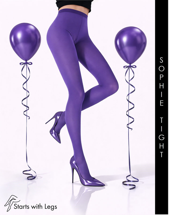 Trasparenze Sophie Microfibre 70 Denier Tights Porpora