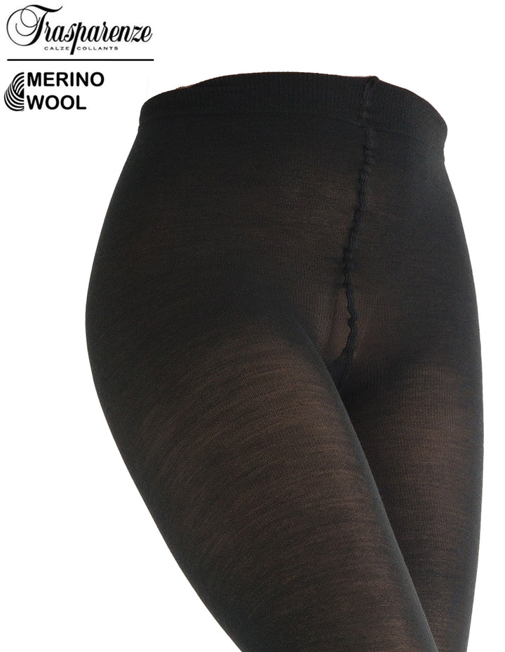 Trasparenze Jennifer Wool 100 Denier Tights Asfalto