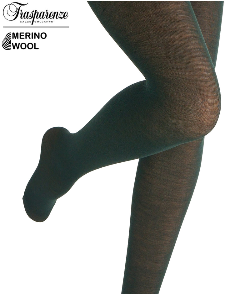 Trasparenze Jennifer Wool 100 Denier Tights Bosco