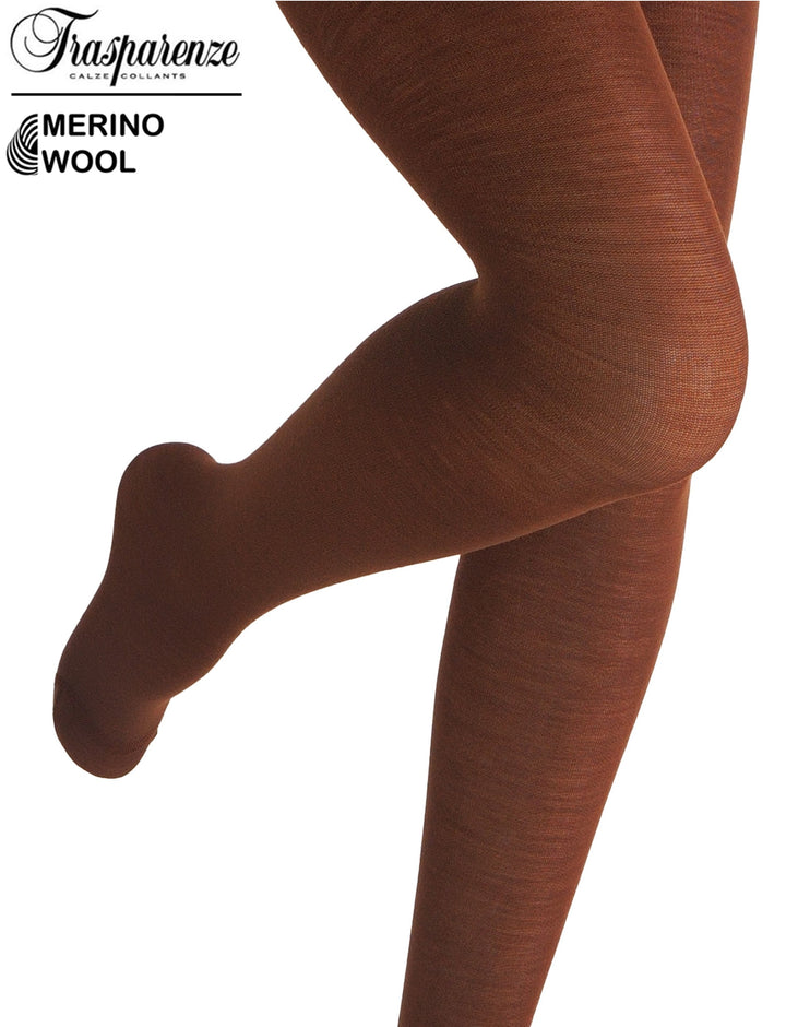 Trasparenze Jennifer Wool 100 Denier Tights Bruciato