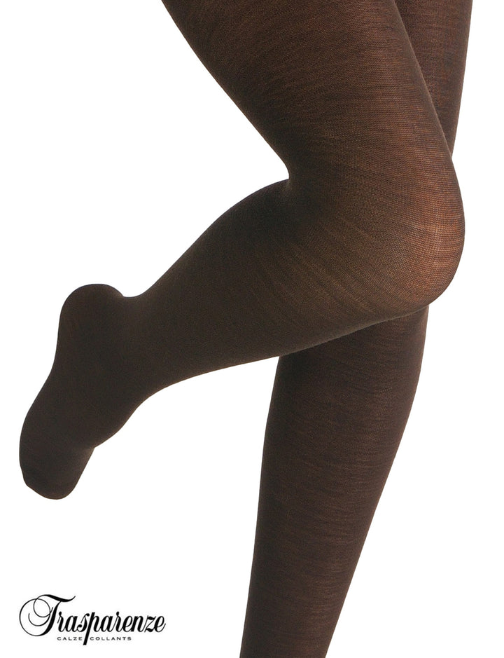 Trasparenze Jennifer Wool 100 Denier Tights Marrone