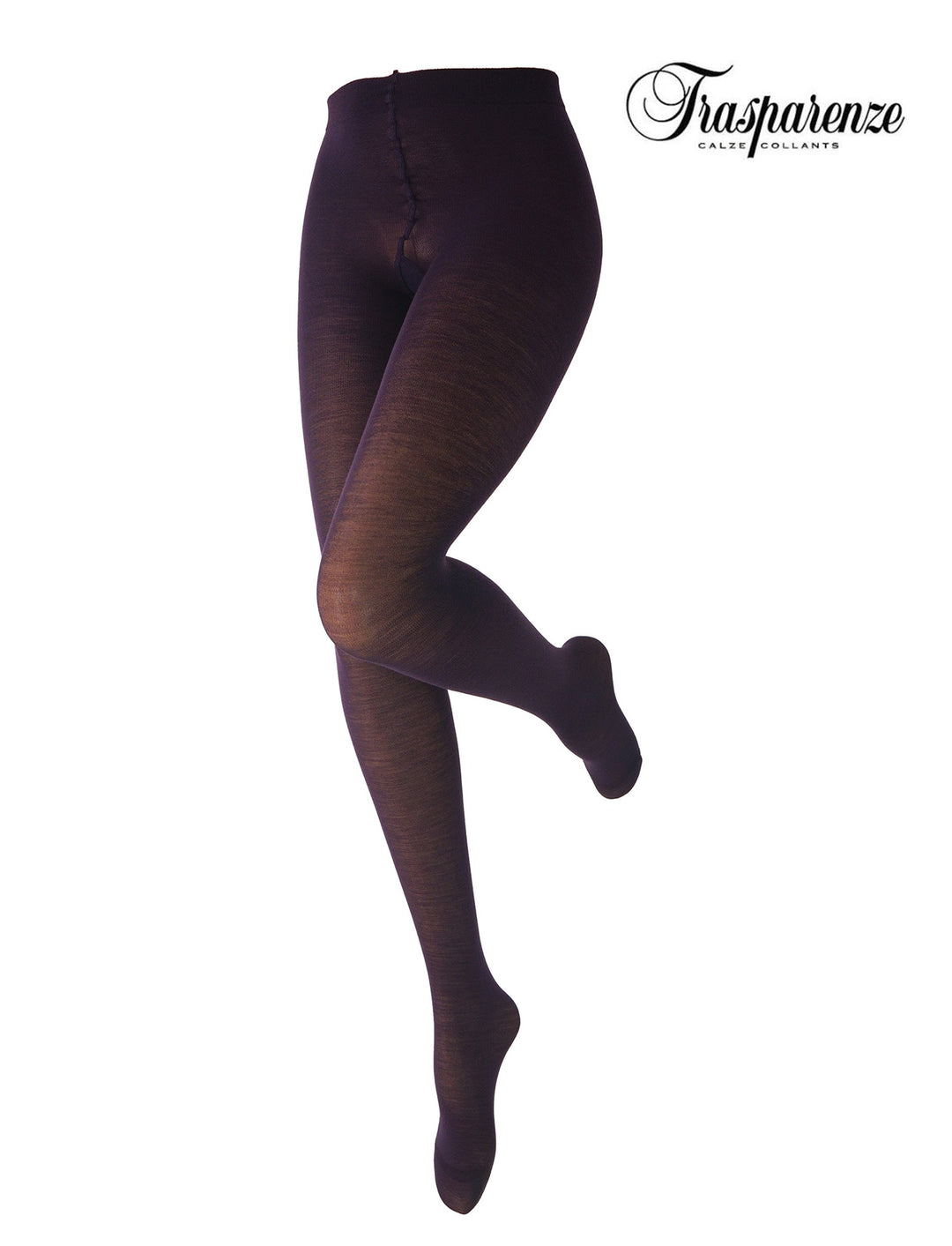 Trasparenze Jennifer Wool 100 Denier Tights Prugna