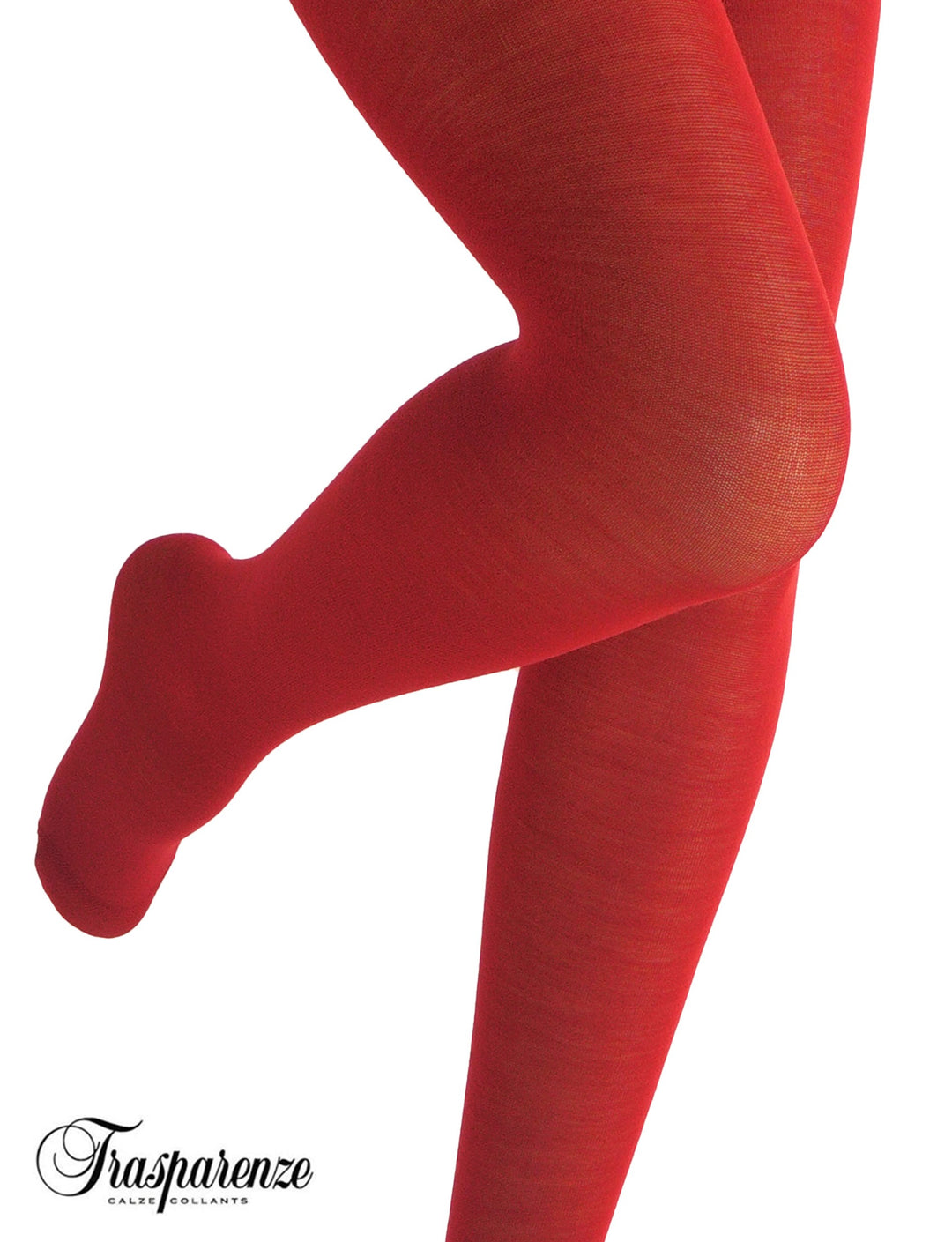 Trasparenze Jennifer Wool 100 Denier Tights Rosso