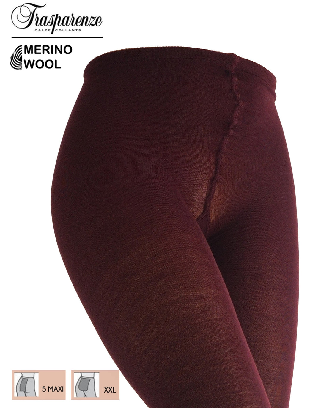 Trasparenze Jennifer Wool 100 Denier Tights Vinaccia